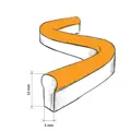 USB LED pásik 1,8m zelený neónový
