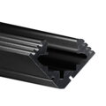 Hliníkový profil pre LED pásiky 45-ALU čierny (1m)