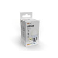 LED žiarovka, miniglobe, 8W, E27, 4000K, 720lm