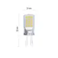LED žiarovka Classic G9 4W (40W) 470 lm / neutrálna biela (2ks)