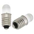 LED žiarovka E10 teplá biela 0,09W 3-12V