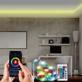 Wifi Smart LED svetelný pás, RGB, 5m, sada s adaptérom a DO