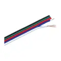 RGBW kábel pre LED pásiky 5x0.3mm2, 1m