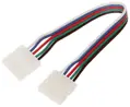 Zaklapávacia spojka s vodičom pre LED pásy RGBW, 14cm