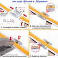 Spojovací konektor pre COB LED pásy 10mm