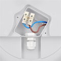 Solight LED osvetlenie Siena, biele, 13W, 910lm, 4000K, IP54, 17cm