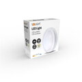 Solight LED osvetlenie Siena, biele, 13W, 910lm, 4000K, IP54, 17cm