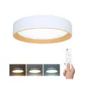 LED osvetlenie s diaľkovým ovládačom Larios White, 48W, 3360lm, 39cm