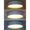 LED osvetlenie s diaľkovým ovládačom Larios White, 48W, 3360lm, 39cm