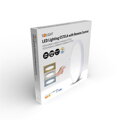 LED svetlo s diaľkovým ovládačom Estela White, 36W, 2700lm, 30cm, CCT