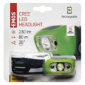 LED CREE nabíjacia čelovka, 230 lm, Li-Pol 1200 mAh