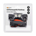 Nabíjacia LED čelovka SOLIGHT WN41, 650lm