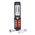 Solight multifunkčná nabíjacia LED lampa, 3W COB, 250 + 40lm, Li-Ion