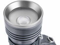 Kovové svietidlo s rukoväťou 5W LED, 300lm, 3xAA, EXTOL