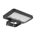 LED solárne svetlo so senzorom, 5W, 500lm, 4000K, čierne