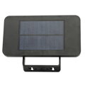 LED solárne svetlo so senzorom, 5W, 500lm, 4000K, čierne