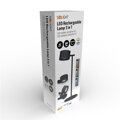 Solight LED nabíjacia lampička 3v1, 280lm, zmena CCT, stmievanie, čierna