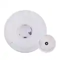 LED osvetlenie s nastaviteľnou farbou svetla, 18W, 22cm, biely a čierny kryt, IP54