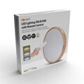 LED stropné svietidlo SOLIGHT WO8010 60W 49cm Solid Oak, stmievateľné