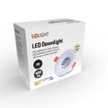 Podhľadové LED svietidlo 5W 400lm 4000K okrúhle biele