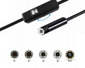 Inšpekčná kamera 3,5m objektív 8/7/5.5mm USB/C/micro