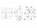 Analógový voltmeter 40 VDC