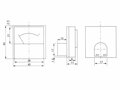 Ampérmeter analógový mini 20A  DC s bočníkom