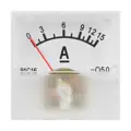 Ampérmeter analógový mini, 15A DC s bočníkom