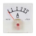 Ampérmeter analógový mini 20A  DC s bočníkom