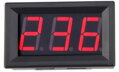 Digitálny panelový voltmeter 70-500VAC, červený