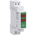 Voltmeter na DIN lištu 2x 11-310VDC