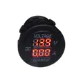Panelový voltmeter + ampérmeter 8-30VDC / 0-20A