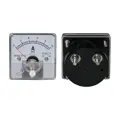 Ampérmeter analógový 10A DC + bočník, štvorec