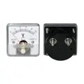 Analógový voltmeter 10 VDC, štvorec