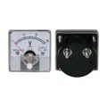 Analógový voltmeter 30 VDC, štvorec