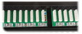 Patch panel 24xRJ45 UTP cat6 s vyväzovaním