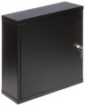 Montážna plechová skriňa 400x400x140mm TPR-4, Čierna