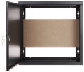 Montážna plechová skriňa 400x400x140mm TPR-4, Čierna