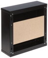 Montážna plechová skriňa 400x400x140mm TPR-4, Čierna