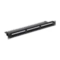 Patchpanel 24x RJ45 cat5 s vyväzovaním