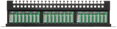 Patchpanel 24x RJ45 cat5 s vyväzovaním
