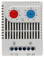 Termostat pre ventilátory 250V 10A 0-60°C (NC, NO)