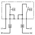 Termostat pre ventilátory 250V 10A 0-60°C (NC, NO)