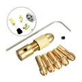 Skľučovadlo 0.3-3mm pre minivŕtačky, 5x klieština, pre hriadeľ 2.3mm