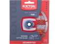 Kotúč diamantový rezný segmentový 125mm EXTOL PREMIUM 108712