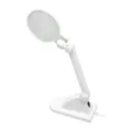 Stolová lampa s lupou 3+8 dioptrií, 32xLED