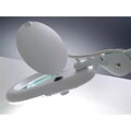 Stolná lupa so svorkou Geti GDM05 (5D / 56 LED)