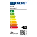 Stolná lampa s lupou Geti GDM43D (3D / 72 LED), stmievateľná