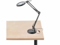 Stolová lampa s LED a lupou, 2400lm, USB napájanie, EXTOL LIGHT