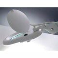 Stolná lupa so svorkou Geti GDM03E 3D (56 SMD LED)